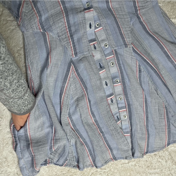 Free People Mini Dress or Long Top - Picture 4 of 6